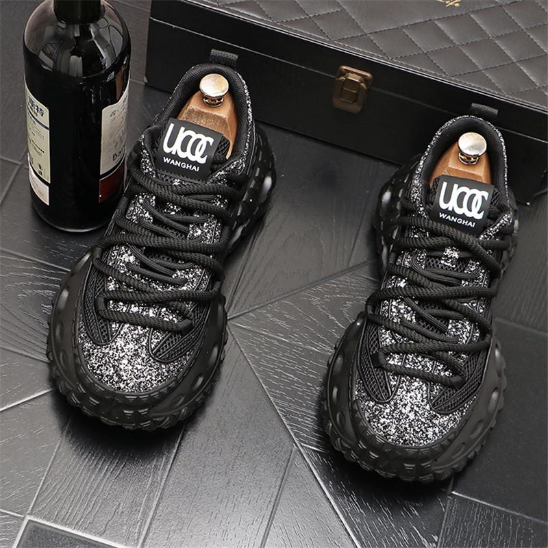 Men Casual Shoes Fashion Height Increasing Sneakers Lightweight Mens Shoes Thick Sole Male Footwear Zapatos Casuales Hombre