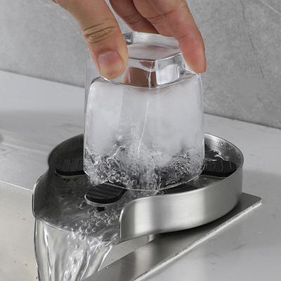 Sink Faucet Glass Rinser Accessories DIY Replacement Silicone Pads Easy Use