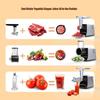 Multifunction Electric Meat Grinder & Vegetable Cutter with Juicer and Sausage Stuffer