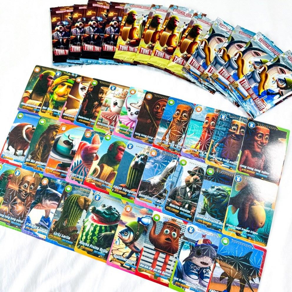 Italian Brainrot Cards 25-pack character cards (200 cards)