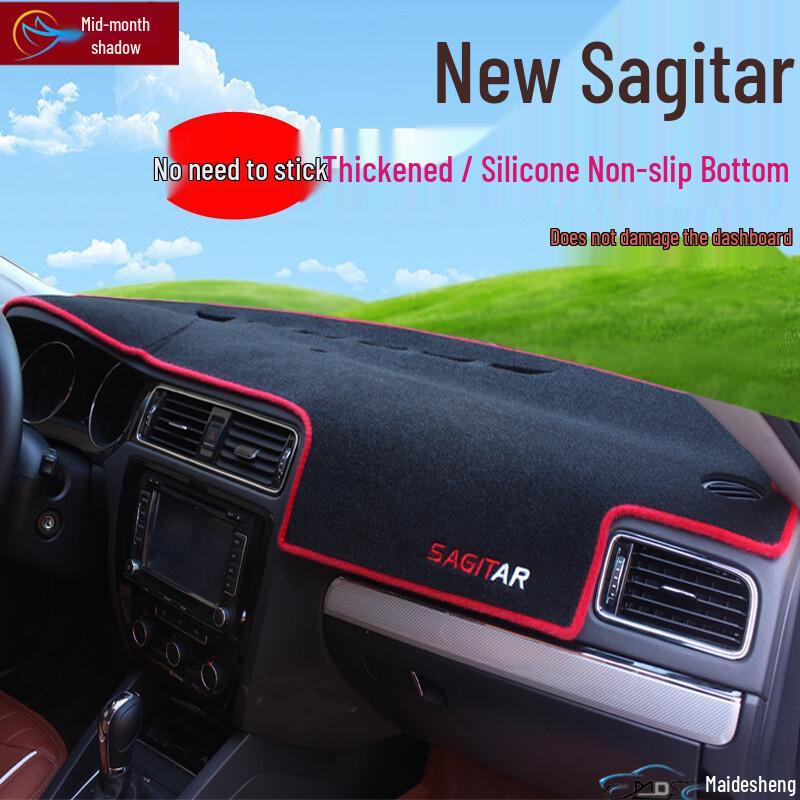 Volkswagen Dashboard Anti-Glare Sun Protection Pad for Tiguan, New Sagitar, Lavida, Jetta, Bora, Santana.
