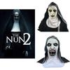 The Conjuring 2 Horror Nun Latex Mask Costume For Halloween Cosplay Party Props