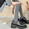 Women Knee Socks White Cotton Stockings Lolita Y2k Long Socks Slim Funny Socks For Girls