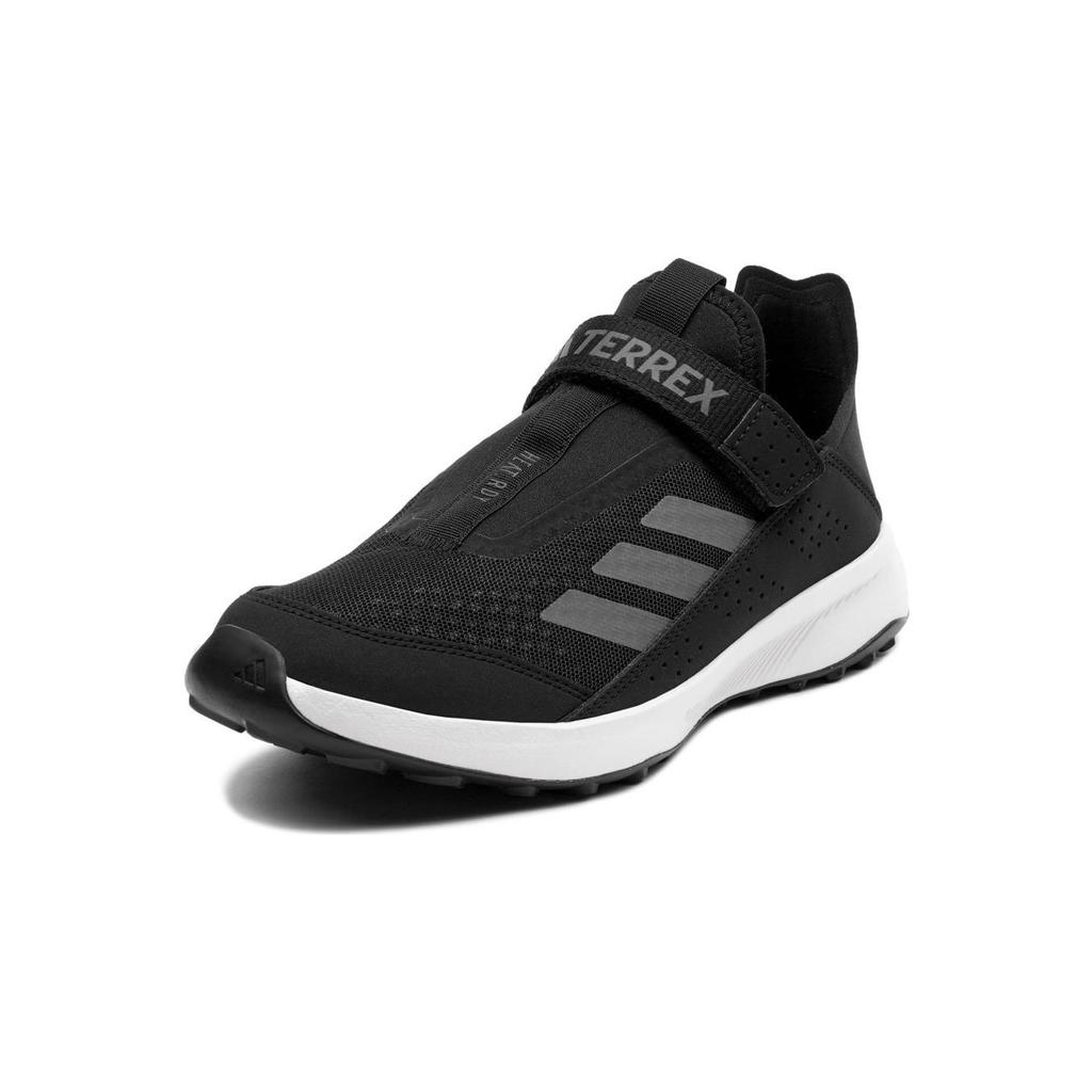 New Adidas VOYAGER 21 Slip On Low Top Kids' Outdoor Shoes Black White Kids' GW9334