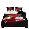 Bed Three-Piece Rose Valentine'S Day Kit Love Wedding Quilt Cover Two-Piece Bedroom