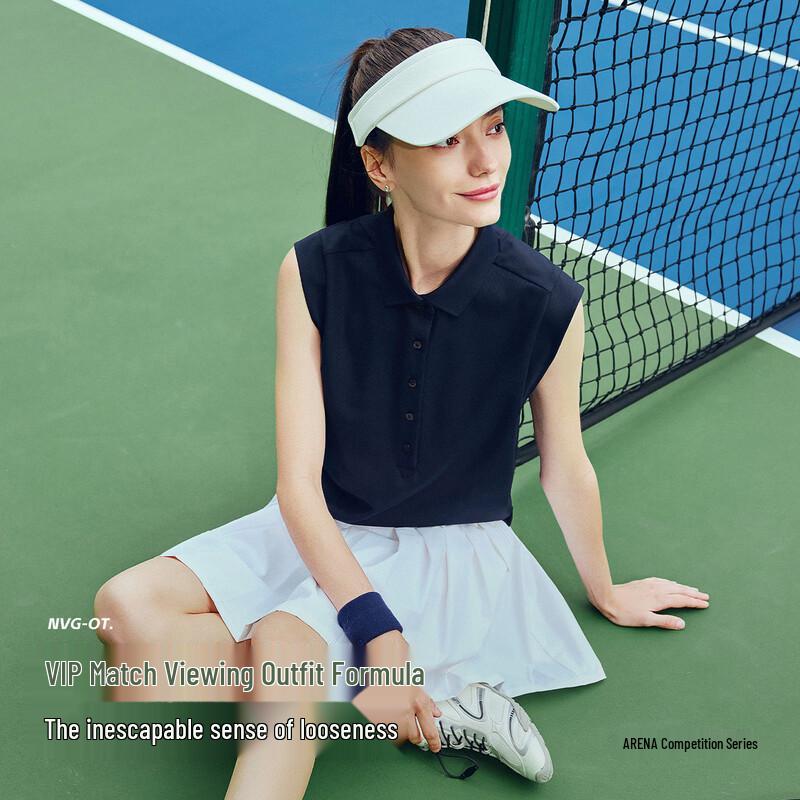 Navigare Women's Sleeveless Polo Sport Vest