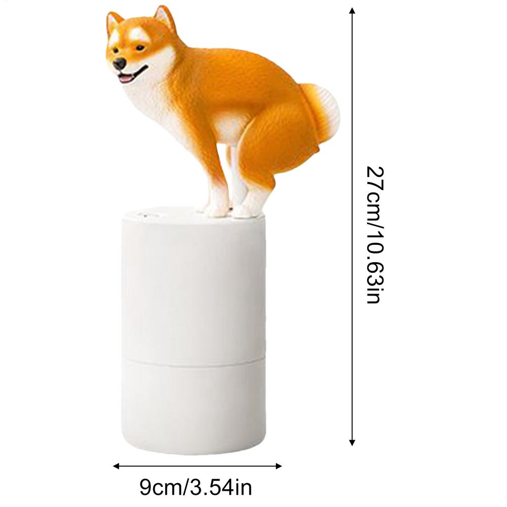 

Auto Soap Dispenser Cute Shiba Inu Automatic Sensor Foam Hand Washer Dog Automatic Foaming Soap Dispenser Touchless Gadgets жовтий