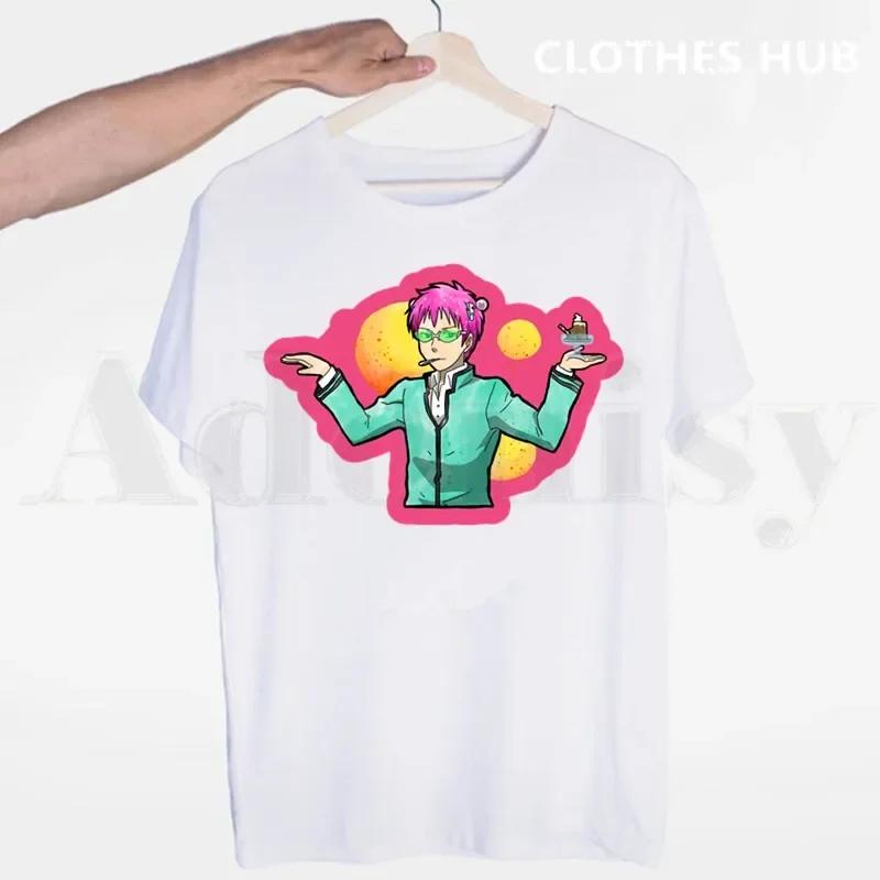 The Disastrous Life Of Saiki K Kusuo No Psi Nan Tshirts  Unisex Fashion Summer T-shirts Tshirt Top Tees Streetwear Harajuku Funny Shirt