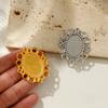 20 PCs Zinc Based Alloy Settings Connectors Charms Pendants Findings Oval Jewelry Making  (Fits 25mm x 18mm) 4.2cm x 3.6cm