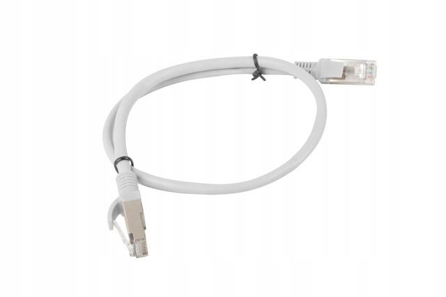 Patchcord Lanberg FTP kat.5e 0,5m szary