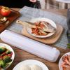 Punch-free Fixing Food Wrap Dispenser Cutter Foil Cling Film Dispenser Plastic Cling Film Cutting Box Kitchen Tool