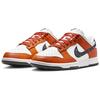 Nike Dunk Low Starry Swoosh Men Sneakers Orange Campfire-Orange Summit-White FV6909-800