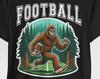 Football Bigfoot T-Shirt: Sasquatch Legend Jersey