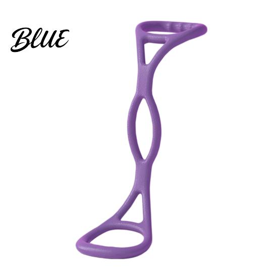 Portable Fitness Bands Figure 8 Resistance Band with Handle Anti-slip Men Women Chest Pilates Expander Elastic Strap Arm Back Shoulder Stretch