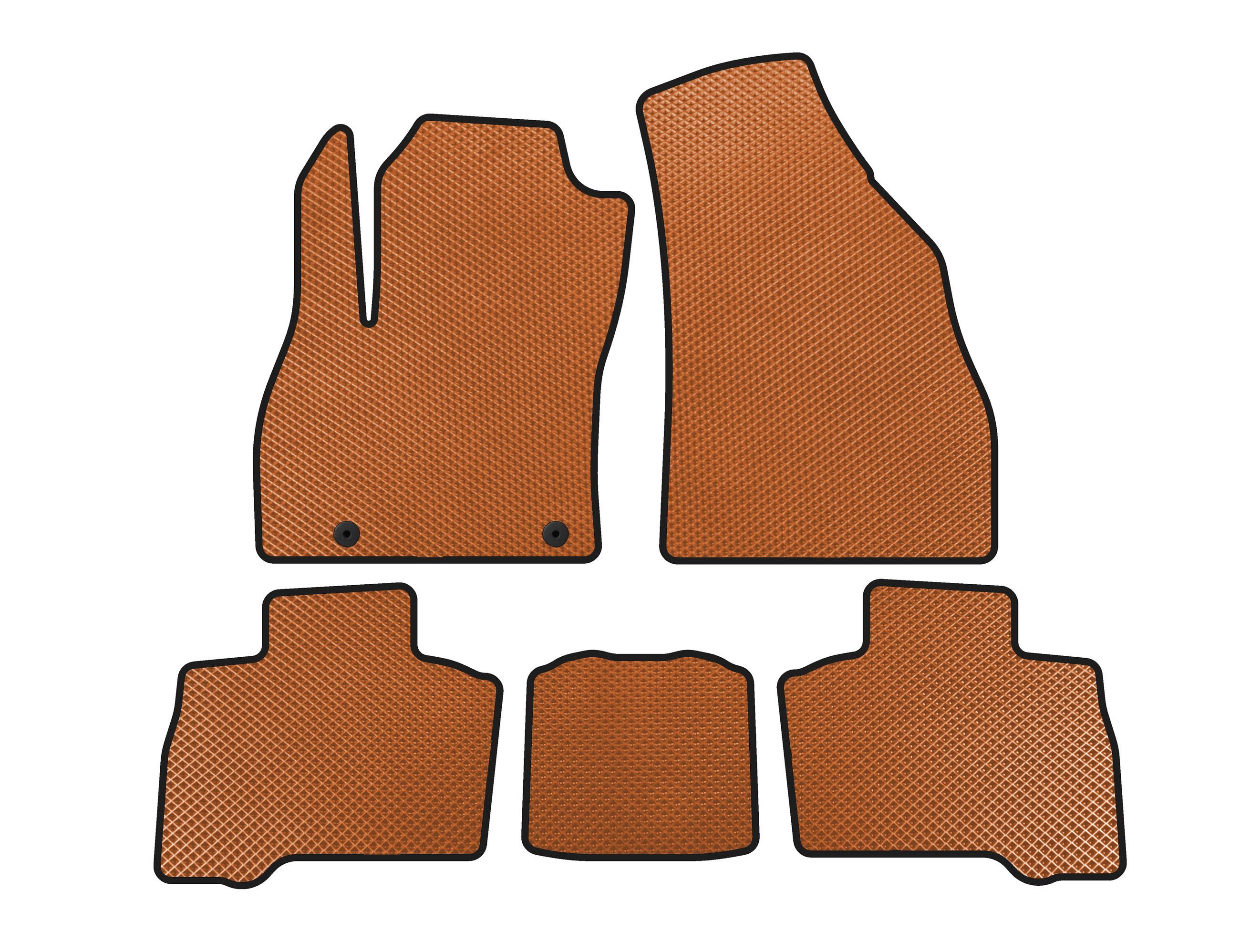 

EVA mats (for Qubo, 2016-2025, Orange) for Fiat Fiorino/Qubo