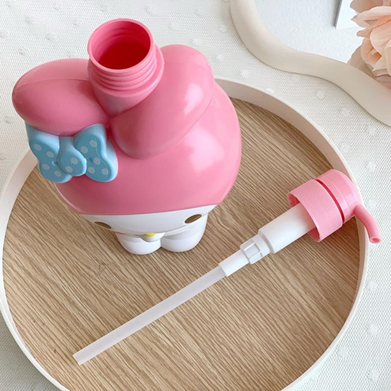 Ins Style Mädchenhaftes Herz My Melody Lotionflasche Stehende Flasche Duschgel Shampooflasche Waschmittelflasche Leere Flasche