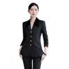 Autumn/Winter Elegant Two-Piece Casual Suit - High-Sense Blazer Jacket with Chic Style