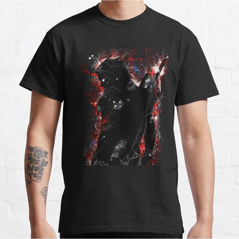 Cloud Strife Final Fantasy 7 Gift T Shirt for RPG Gamer 100 Cotton Printed Tee Mens Short Sleeve Graphic Clothes All Size Tops