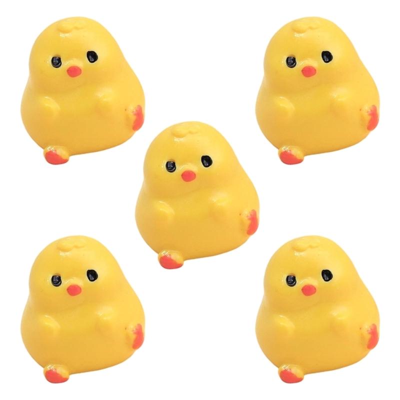 3D Cute Chick Resin Charms Creative Designs Chick Decorations For Cream Glues DIY Crafts Shoe Buckles Car Accessories