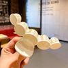 Nuove pinze per capelli a chela eleganti da donna Bianco Caffè Plastica Grande Pinza per capelli Copricapo Coreano Ragazze Pinze per capelli a chela di granchio Accessori per capelli alla moda