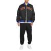 Nike NBA New York Knicks Simple Comfortable Stylish Long Sleeve Jacket Men Jacket Black IF8839-010