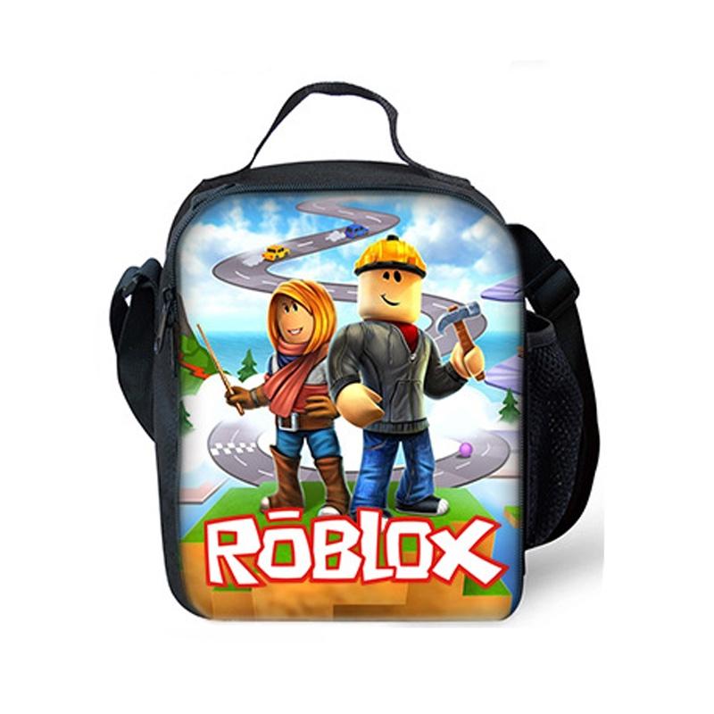 Plecak Roblox o dużej pojemności i z płynnie działającymi podwójnymi zamkami błyskawicznymi do szkoły i podróży