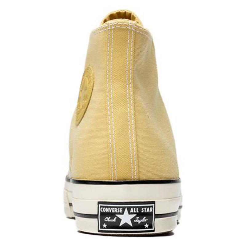 Converse 1970s Comfortable Everyday High Top Canvas Shoes Unisex Yellow