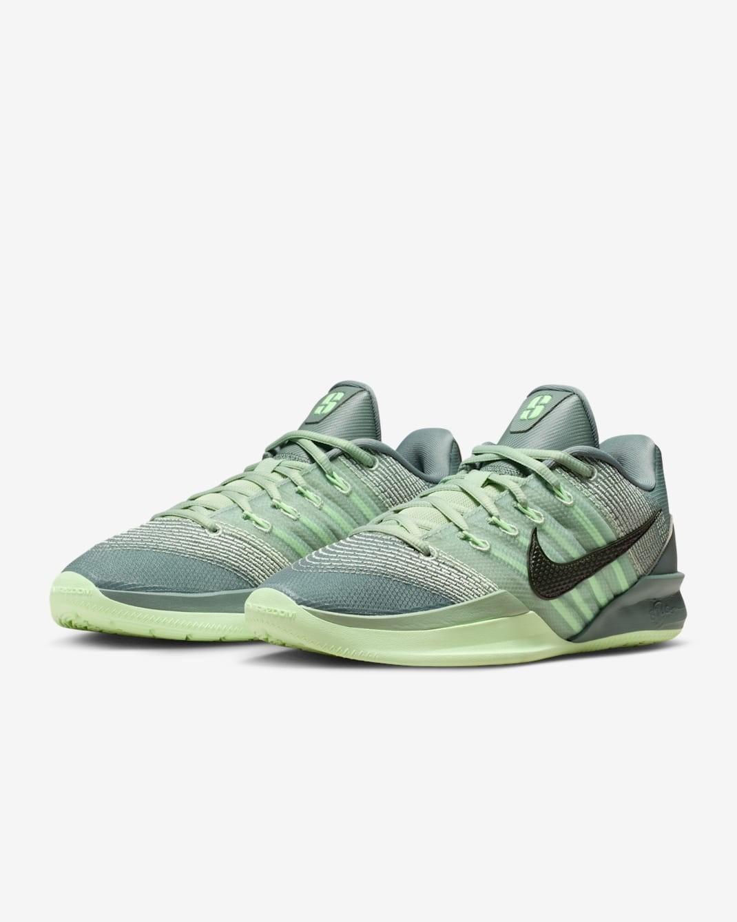 HF2881-301 Nike Sabrina 3 Глиняно-зеленый Морская пена Вольтовый оттенок (HF2882-301) (Женский) 9.5W
