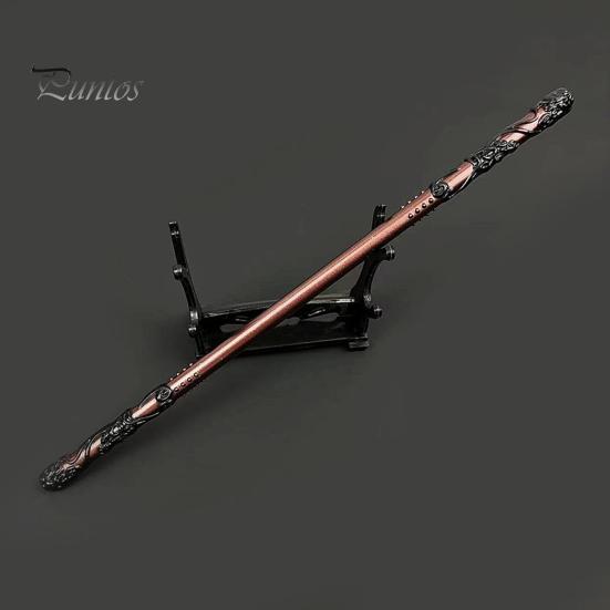 

Золотая дубина Укун Великие мудрецы, равные Небесам, Руи Цзиньгу Банг, резной бар короля обезьян, украшение из металлического золотого обруча, модель палки, украшение