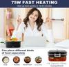 Electric Insulated Heating Lunch Box for Car - Portable Bento Box Gift with Waterless Heating