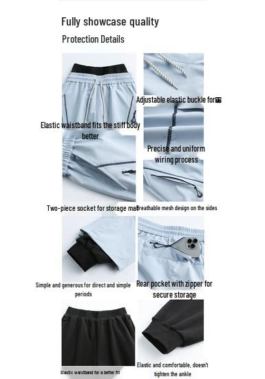 Pantaloni da Lavoro Paracadutista Antivento Impermeabili Unisex - Pantaloni Lunghi da Esterno per Autunno/Inverno