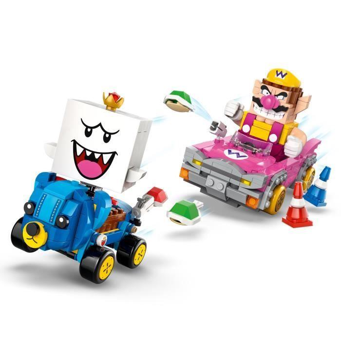 LEGO Super Mario 72038 Mario Kart – Wario et Roi Boo - Jeu de Construction dès 8 ans
