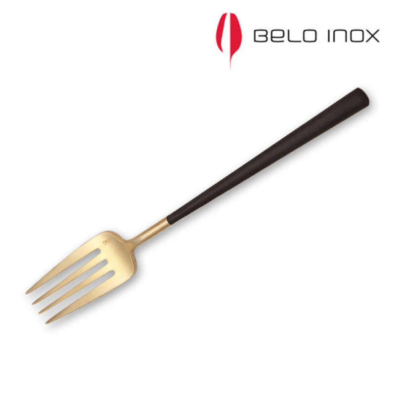 [belo inox] Neo Black Gold Dinner Fork