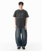 NOT ONLY FOR TODAY Noft Arena Pigment Short Sleeve T-Shirt [Charcoal Gray]