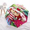 1pc Strawberry Princess2 Umbrella, Sun Protection, And UV Shielding. It Has Eight Sturdy Ribs for Outdoor Use And Perfect Gift