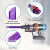 Crevice Nozzle Tool For Dyson V7 V8 V10 V11 V15 Cordless Vacuum Cleaner Floor Cleaning Parts LED Light Pipe Nozzle Accessories