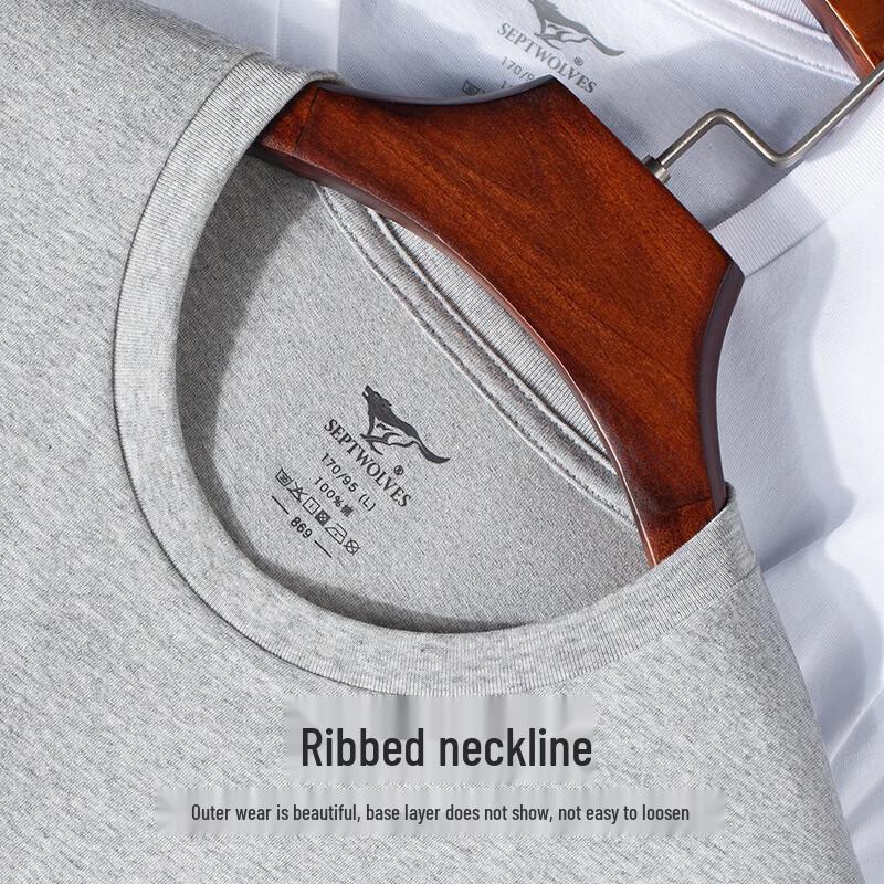 Septwolves Herren 96374 Baumwoll Kurzarm T-Shirt