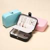 Double-Layer Jewelry Storage Box Portable Travel Jewelry Holder Organizer Storage Display Ring Necklace Earrings Bracelet Stand