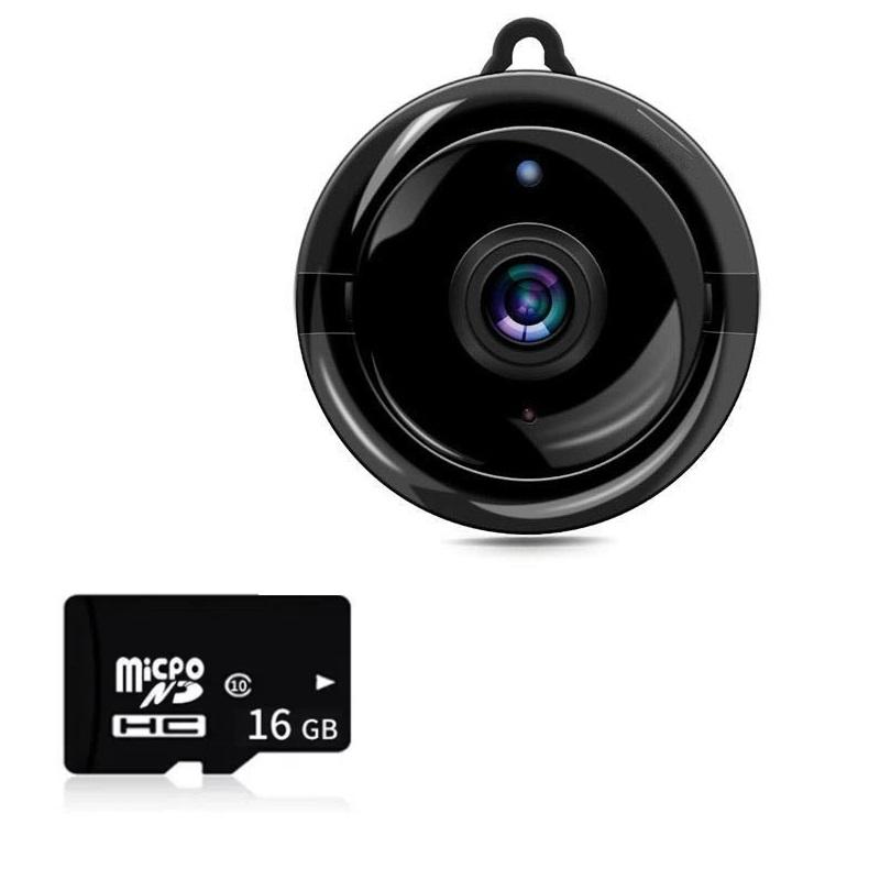Wireless WiFi Camera, 1080P HD with Night Vision, Two-way Audio Communication, and Motion Detection