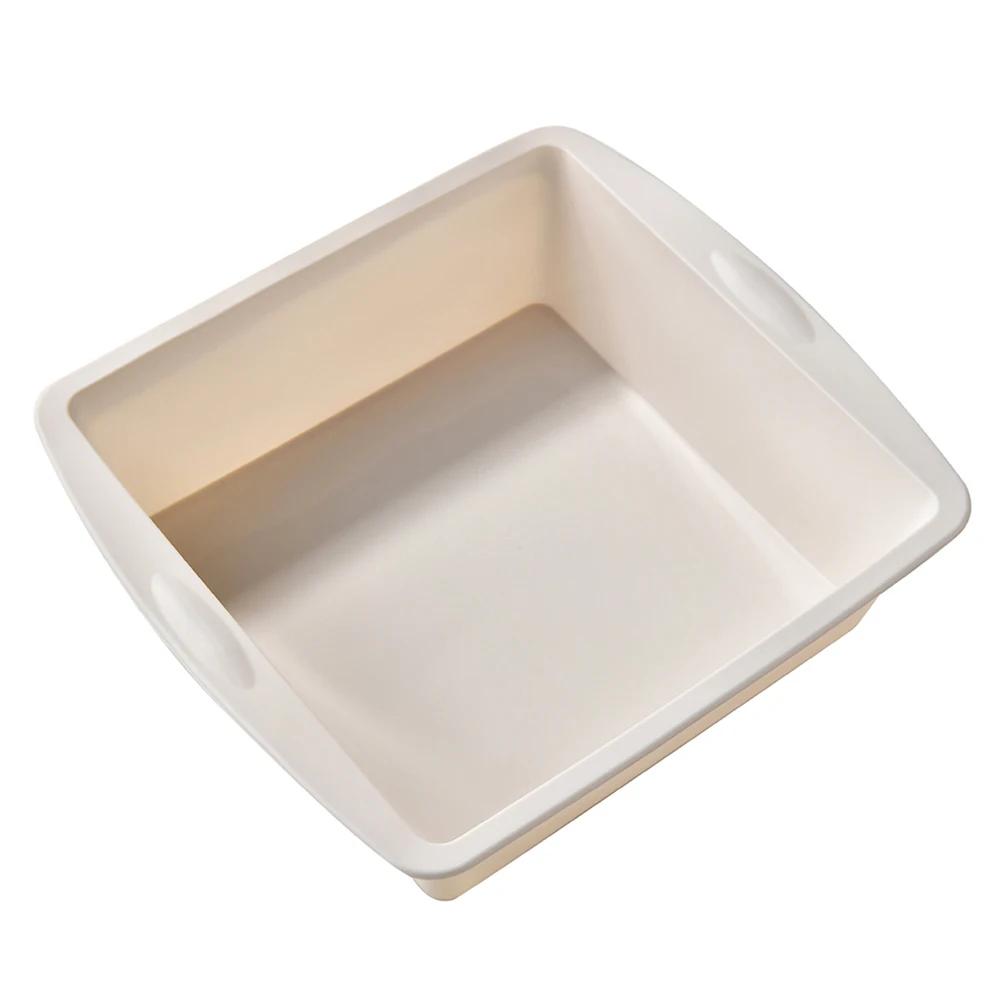 1/4Pcs Silicone Square Cake Mold Easy Release Baking Pan for Cakes Durable Kitchen Tools and Accessories for Home Use