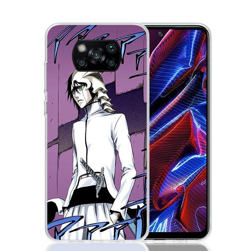 Bleach Ulquiorra Cifer 4 Phone Case For Xiaomi Poco X7 X6 X5 Pro F7 Ultra Redmi 15C 15 13 13C 12 12C 10 10A 10C 9 9A 9C 9T Cover