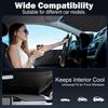Car Windshield Sunshade Umbrella – Sun Shade For Car Windshield Blocks UV Rays & Heat, Keeps Interior Cool, Foldable Sun Visor Cover With Universal