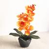 1 Pc Artificial Flower Bonsai Simulated Plants Butterfly Orchid Flower With Pot Office Home Desktop Decoration