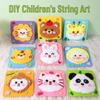 DIY Cartoon Animal Sticker Painting Kit for Kids