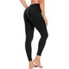 Pantalones de yoga ajustados y sólidos a la moda para mujer, pantalones de entrenamiento de cintura alta para ejercicio, pantalones ajustados para mujer, leggings casuales para mujer 25153