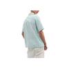 Coach Ss25 Striped Camping Chest Pocket Short Sleeve Shirt Men shirts Mint CY558-MNT