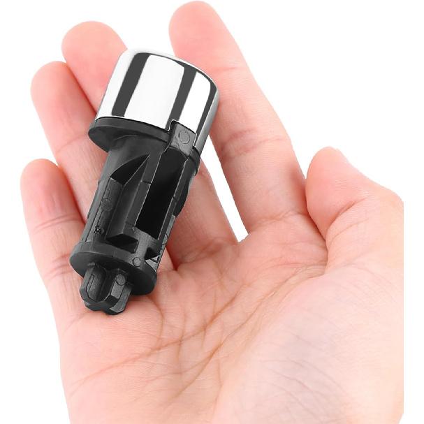 Qiilu Shifter Shift Button Knob Repair Kit Shifter Knob Repair Set with Spring Automatic for 1998 1999 2000 2001 2002 54132 S84 1ZA