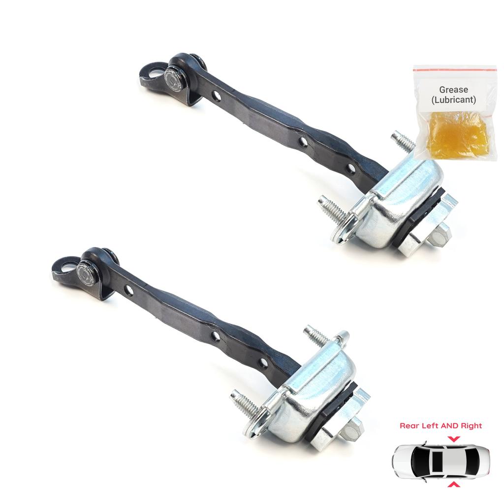 EDP1686-1 2 Pieces Rear Door Hinge Brake Stop Check Assy Limiter Strap for Subaru Forester MK4 SJ 2012-2018 62124FG003