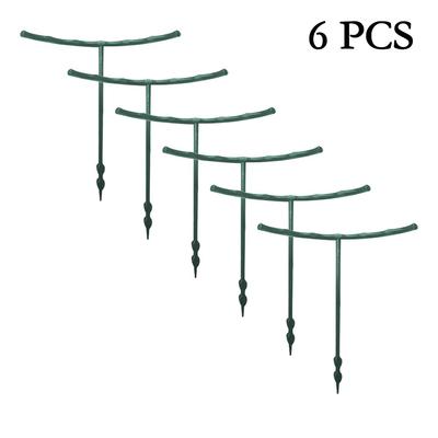 Green Garden Climbing Trellis for Roses Peonies and Cone Flowers 6PCS