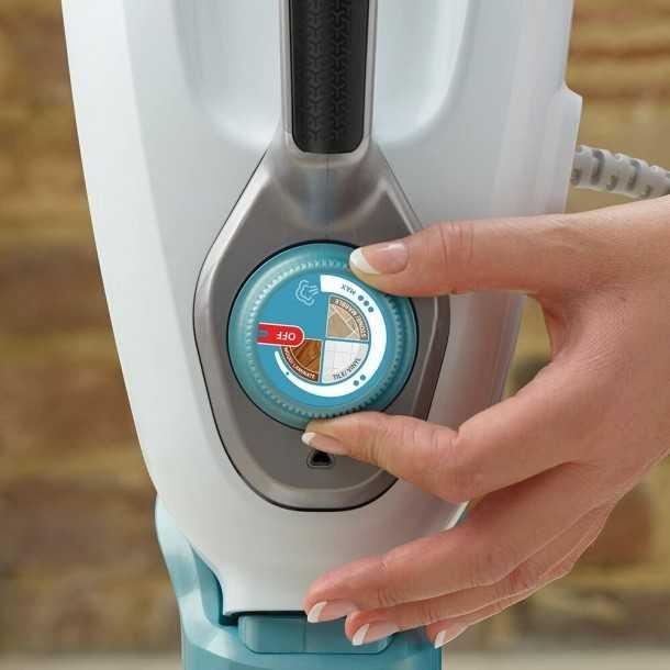 Nettoyeur vapeur - black &amp; decker - bhsm1615dam-qs - reconditionné b - 380 ml - bleu